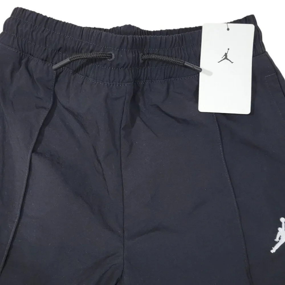 Jordan Double Cargo Woven Pant Girl Size Medium Big Kid‎ Black Wide Leg 10-12Yrs